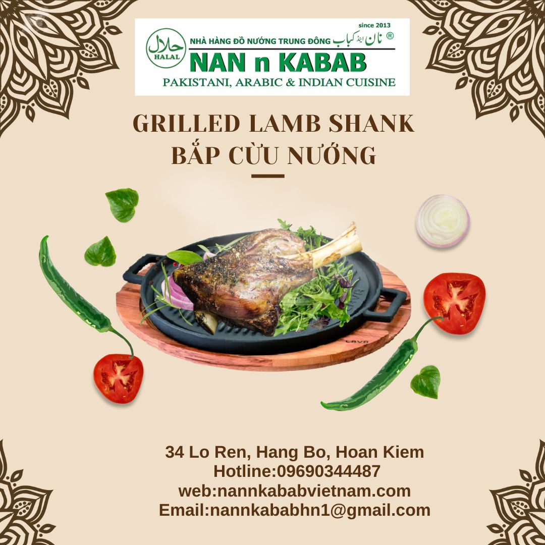 GRILLED LAMB SHANK