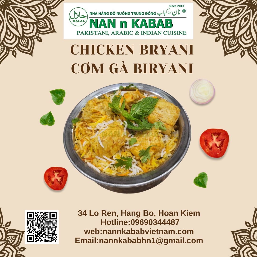 CHICKEN BIRYANI - CƠM GÀ BIRYANI